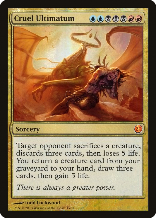 Cruel Ultimatum (V13-017) (Foil)