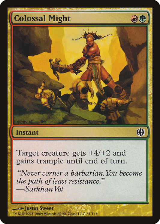 Colossal Might (ARB-051) (Foil)
