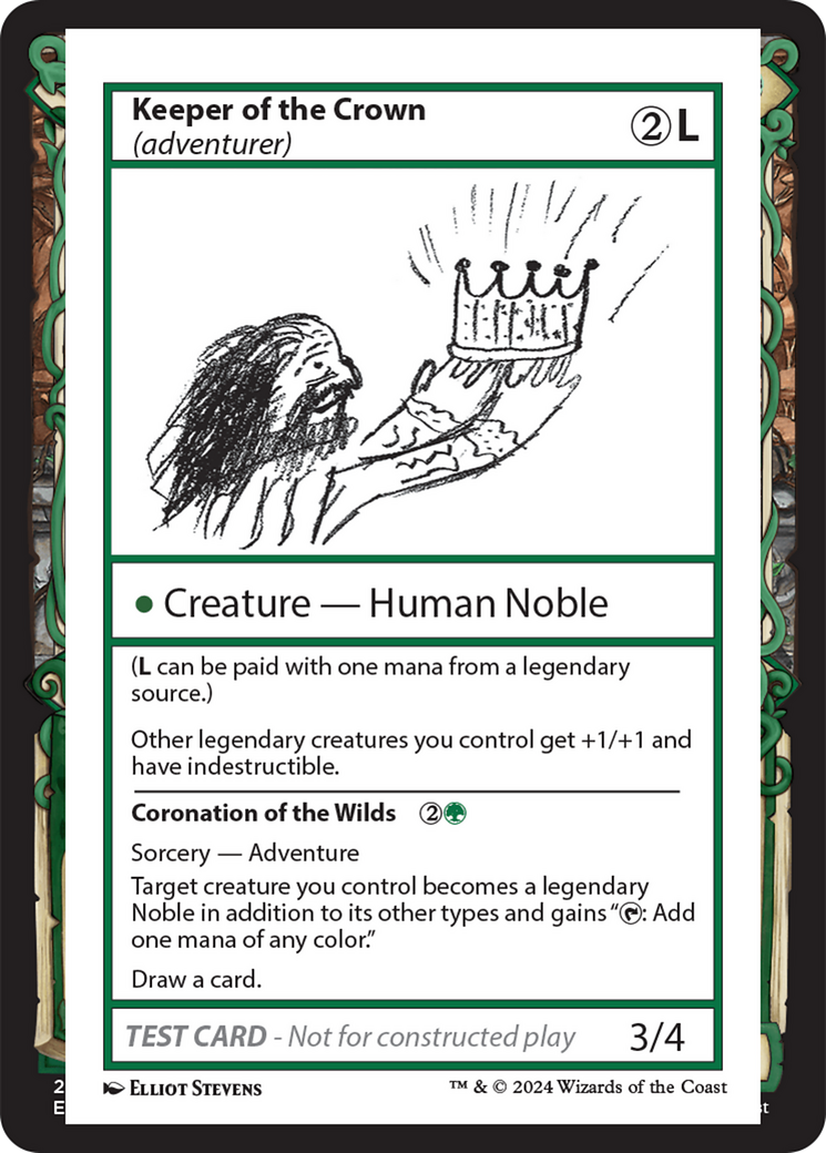 Keeper of the Crown // Coronation of the Wilds (MB2PC-339)