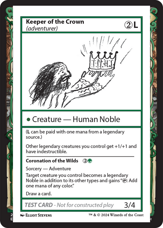 Keeper of the Crown // Coronation of the Wilds (MB2PC-339)