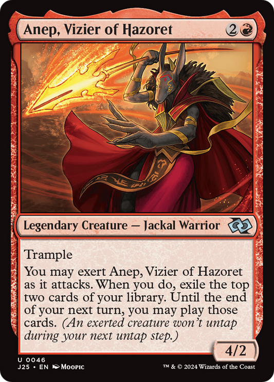 Anep, Vizier of Hazoret (J25-046)