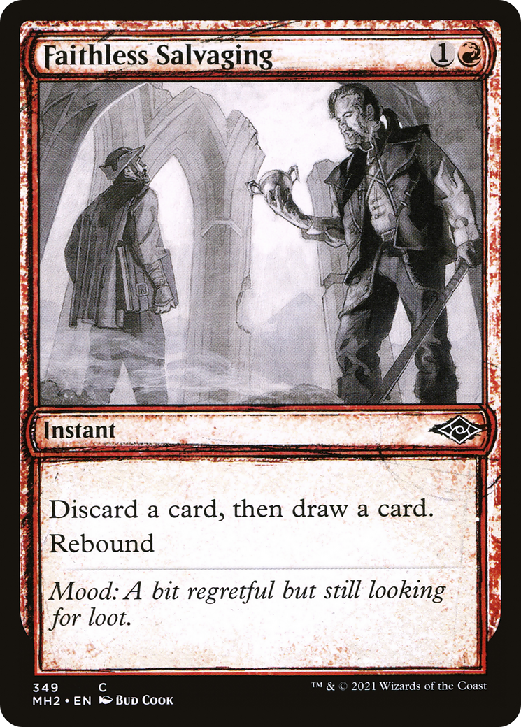 Faithless Salvaging (MH2-349) (Showcase) (Foil)