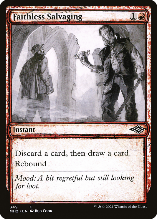 Faithless Salvaging (MH2-349) (Showcase) (Foil)