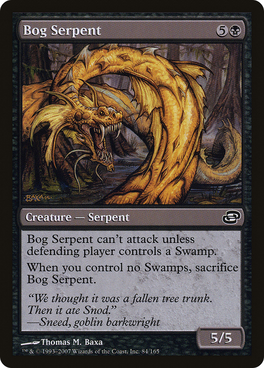 Bog Serpent (PLC-084) (Foil)