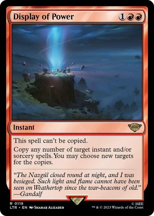 Display of Power (LTR-119)