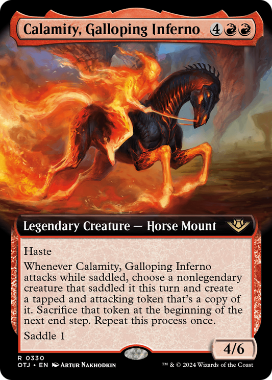 Calamity, Galloping Inferno (OTJ-330) (Extended Art)