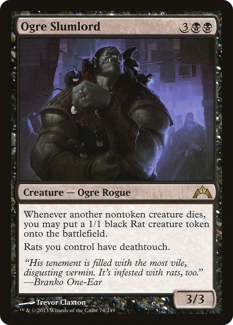 Ogre Slumlord (GTC-074) (Foil)