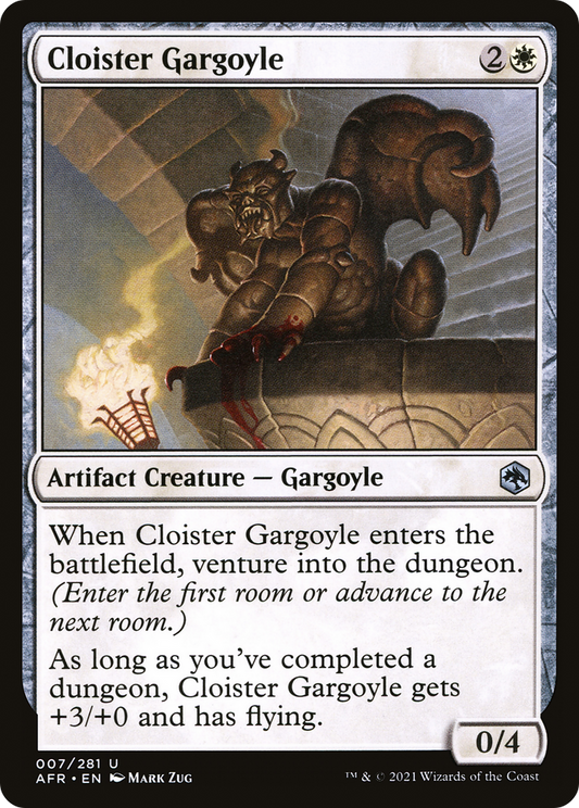 Cloister Gargoyle (AFR-007) (Foil)