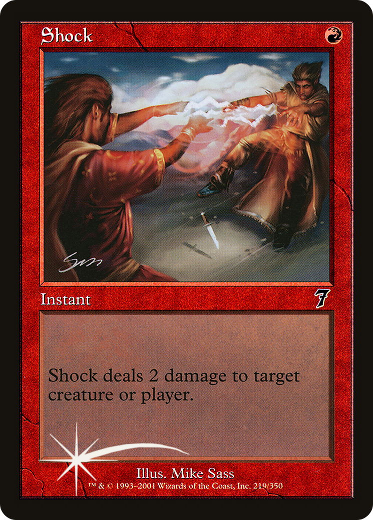 Shock (7ED-219★) (Foil)