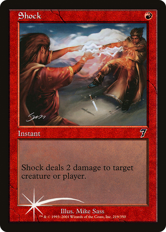 Shock (7ED-219★) (Foil)