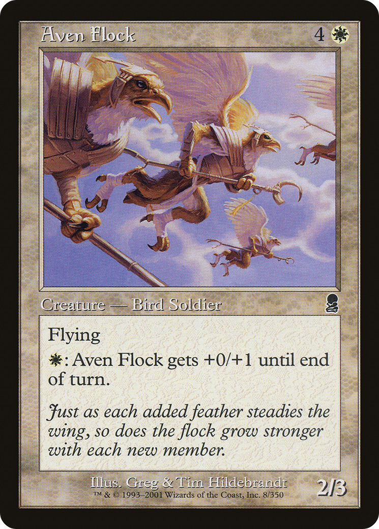 Aven Flock (ODY-008) (Foil)