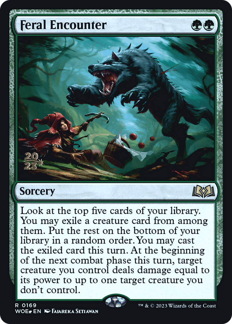 Feral Encounter (PRE-169S) (Foil)