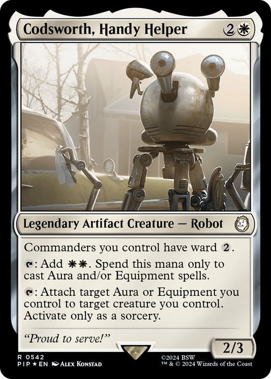 Codsworth, Handy Helper (PIP-542) (Surge Foil)