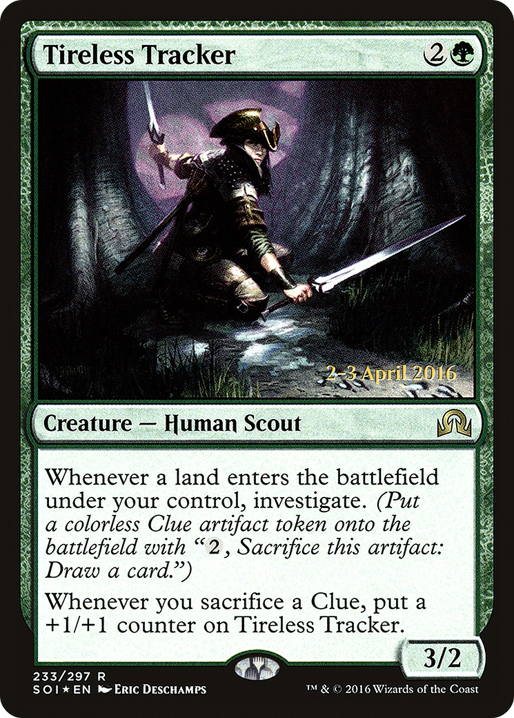 Tireless Tracker (PRE-233S) (Foil)