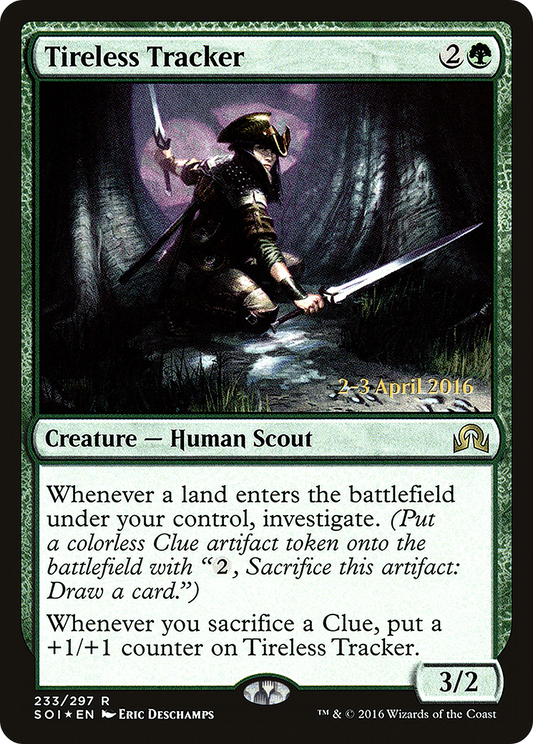 Tireless Tracker (PRE-233S) (Foil)