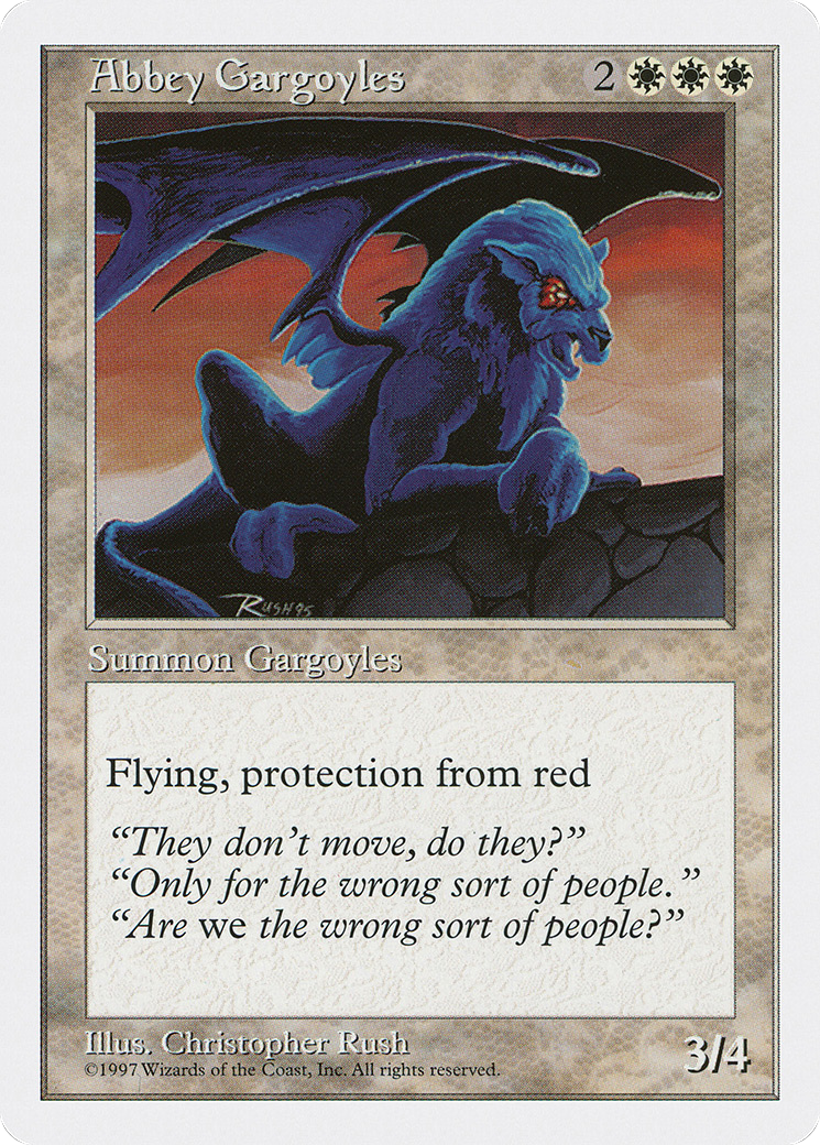 Abbey Gargoyles (5ED-001)