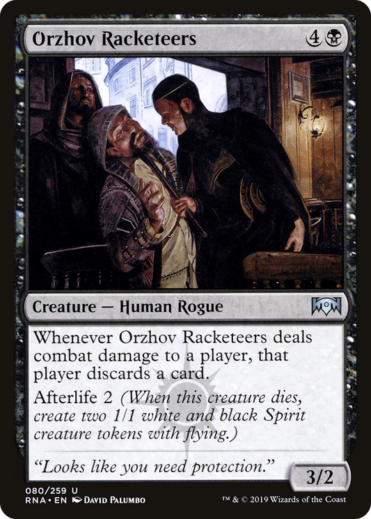 Orzhov Racketeers (RNA-080) (Foil)