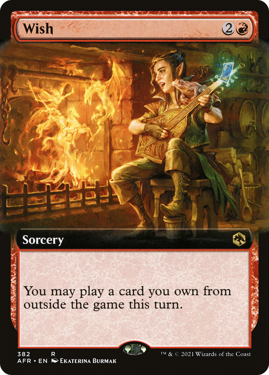 Wish (AFR-382) (Extended Art) (Foil)