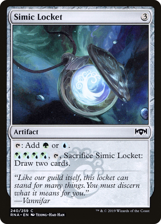 Simic Locket (RNA-240) (Foil)
