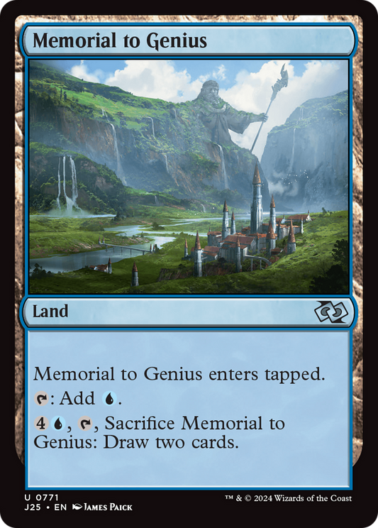 Memorial to Genius (J25-771)
