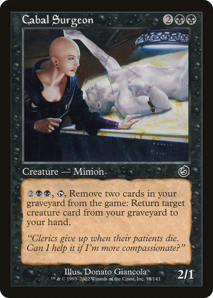 Cabal Surgeon (TOR-052) (Foil)