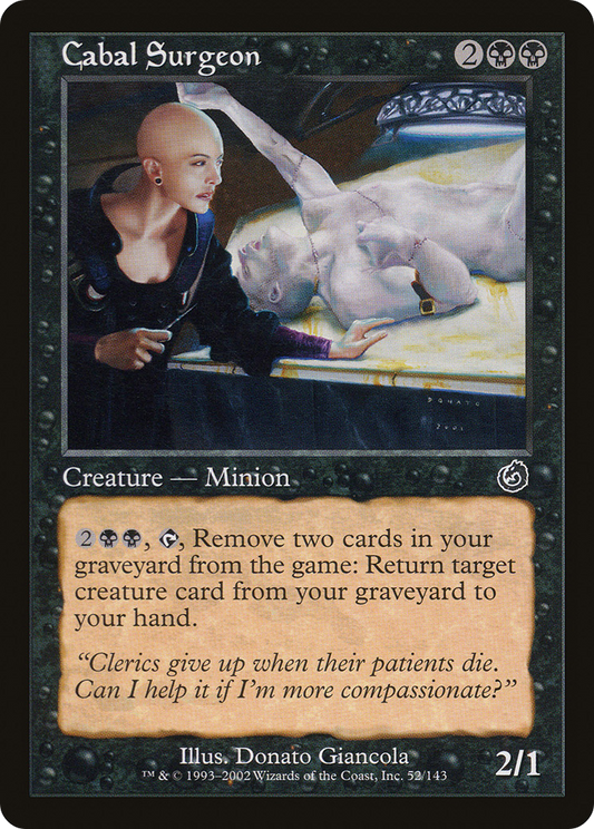Cabal Surgeon (TOR-052) (Foil)