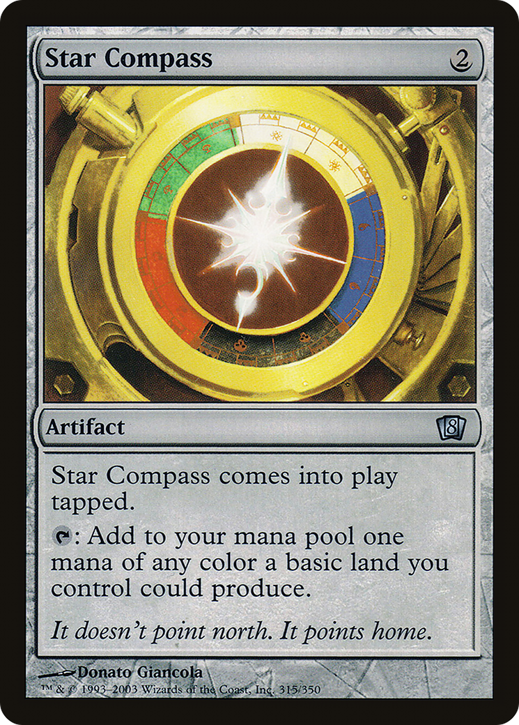 Star Compass (8ED-315) (Foil)