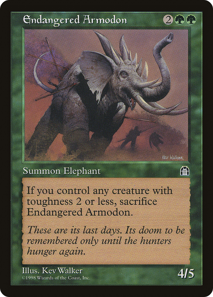 Endangered Armodon (STH-107)