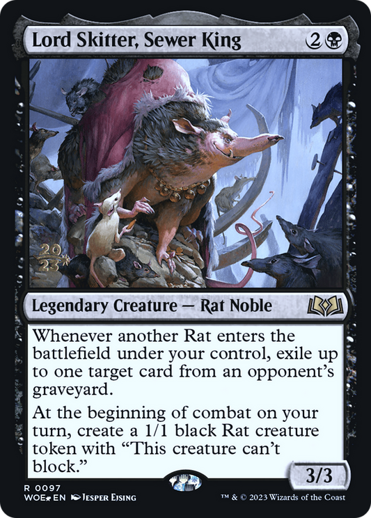Lord Skitter, Sewer King (PRE-97S) (Foil)