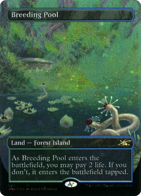 Breeding Pool (UNF-537) (Borderless) (Galaxy Foil)
