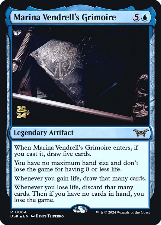 Marina Vendrell's Grimoire (PRE-64S) (Foil)