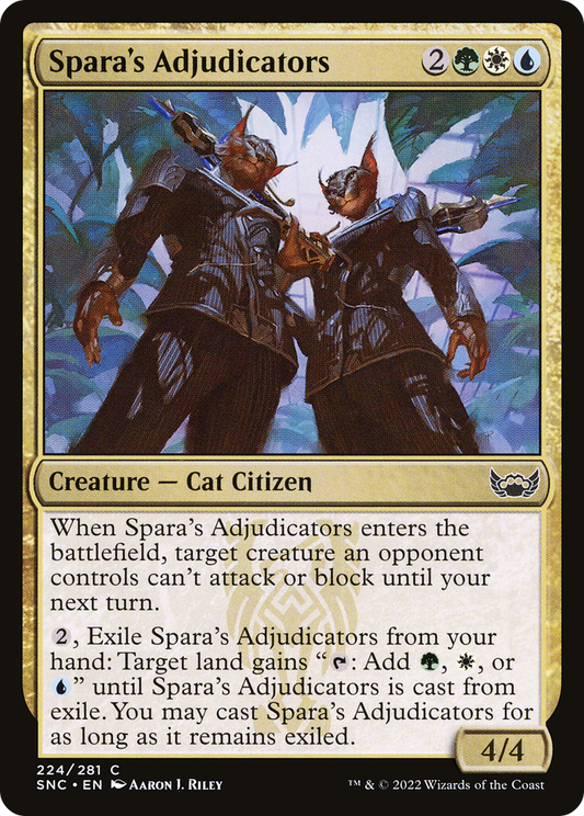 Spara's Adjudicators (SNC-224) (Foil)