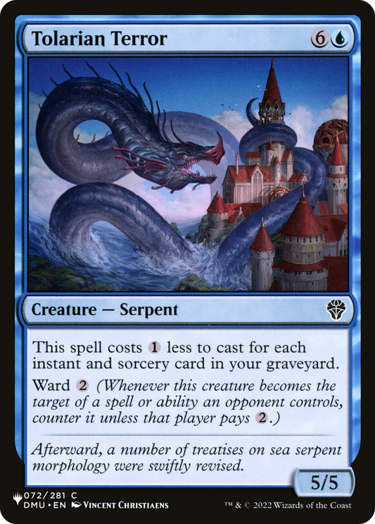 Tolarian Terror (LIST-DMU-72)