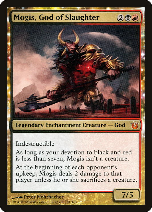 Mogis, God of Slaughter (BNG-151) (Foil)