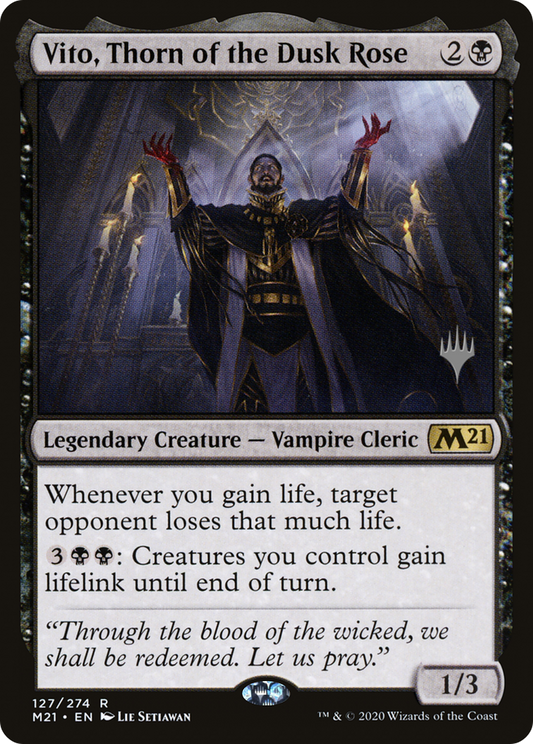 Vito, Thorn of the Dusk Rose (PPM21-127P) (Foil)