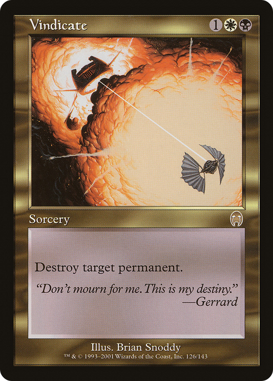 Vindicate (APC-126) (Foil)