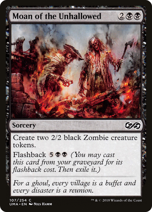 Moan of the Unhallowed (UMA-107) (Foil)
