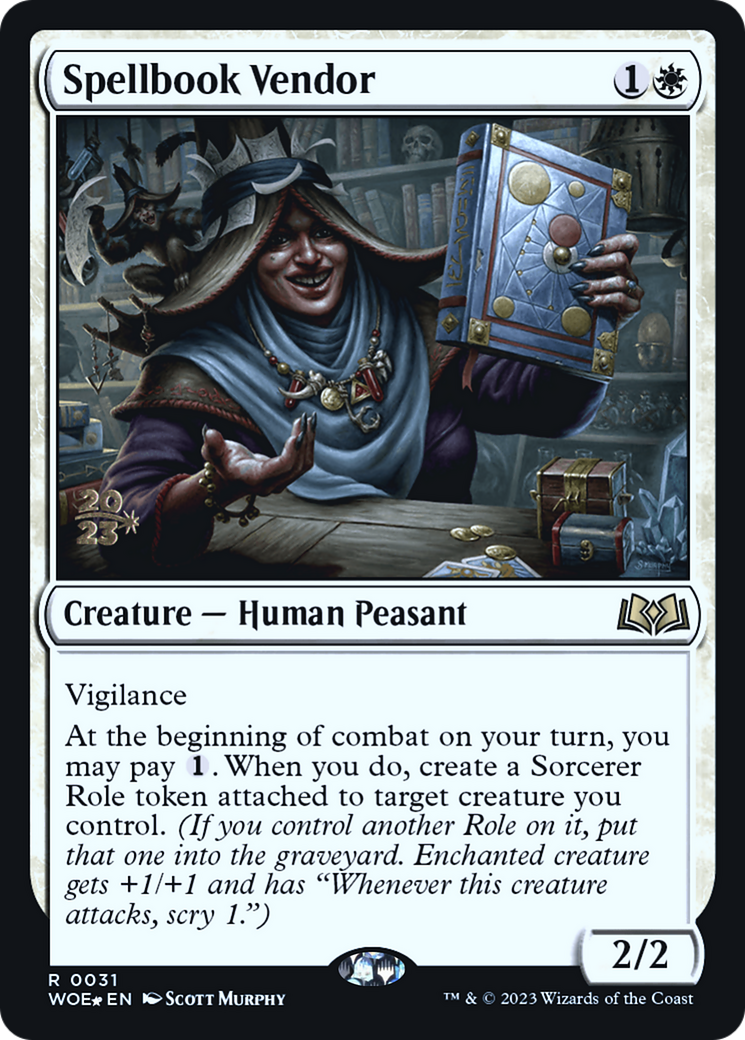 Spellbook Vendor (PRE-31S) (Foil)