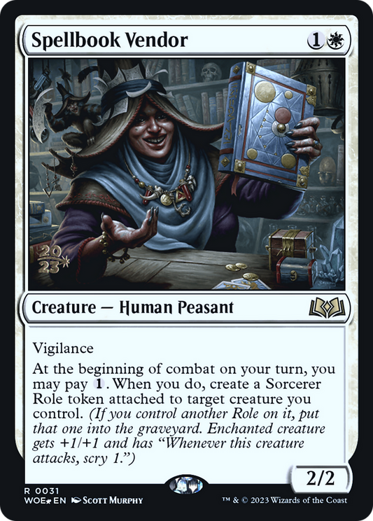 Spellbook Vendor (PRE-31S) (Foil)