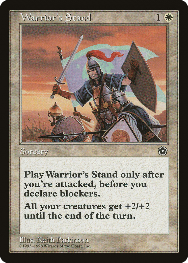 Warrior's Stand (P02-029)