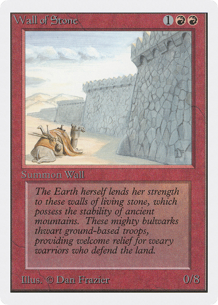 Wall of Stone (2ED-183)