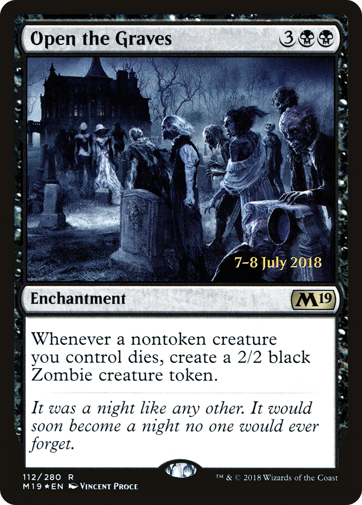 Open the Graves (PRE-112S) (Foil)