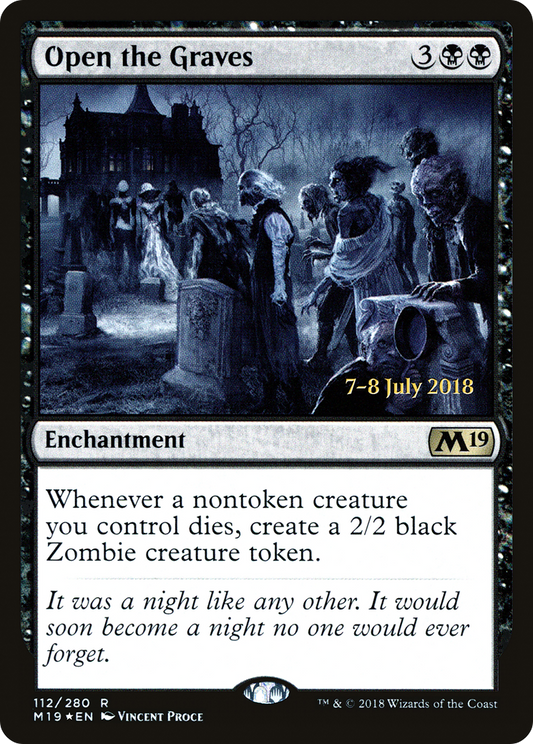 Open the Graves (PRE-112S) (Foil)