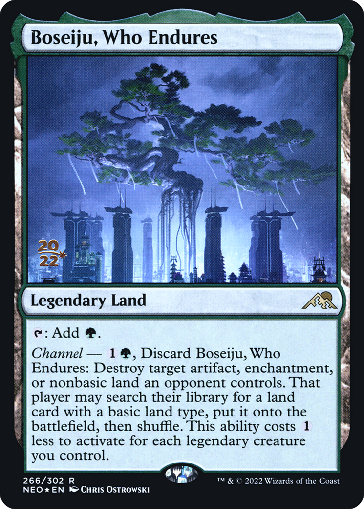 Boseiju, Who Endures (PRE-266S) (Foil)