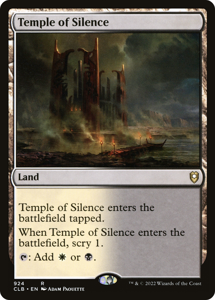 Temple of Silence (CLB-924)