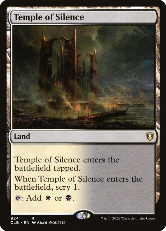 Temple of Silence (CLB-924)