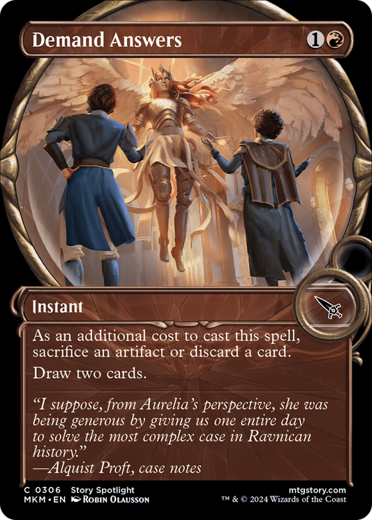 Demand Answers (MKM-306) (Showcase) (Foil)