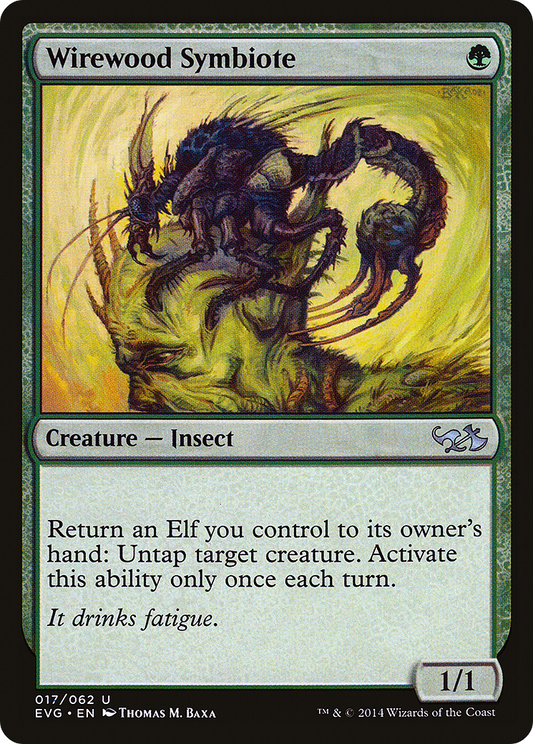 Wirewood Symbiote (DD3-017) (Foil)