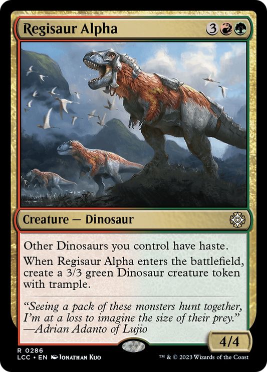 Regisaur Alpha (LCC-286)