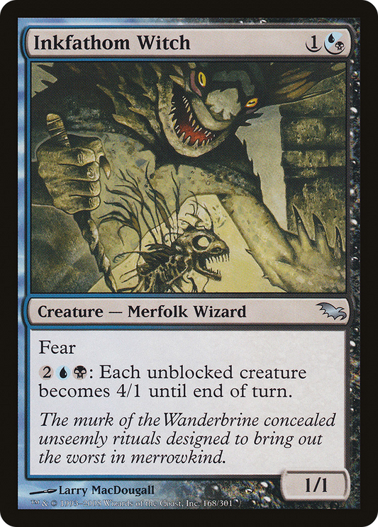 Inkfathom Witch (SHM-168) (Foil)